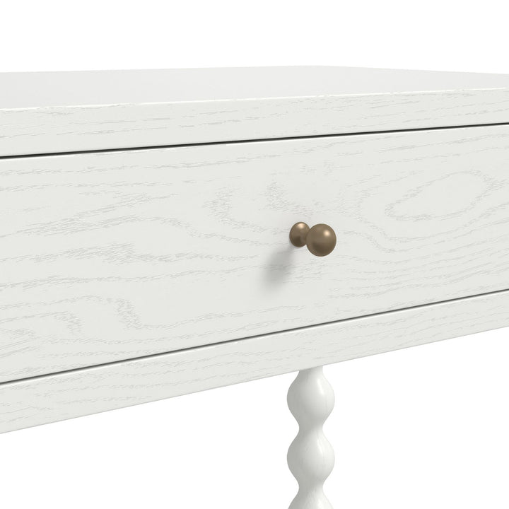 Haven Open Nightstand — Warm White