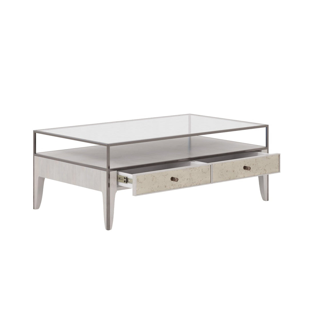 Mezzanine Rectangular Cocktail Table - Grey