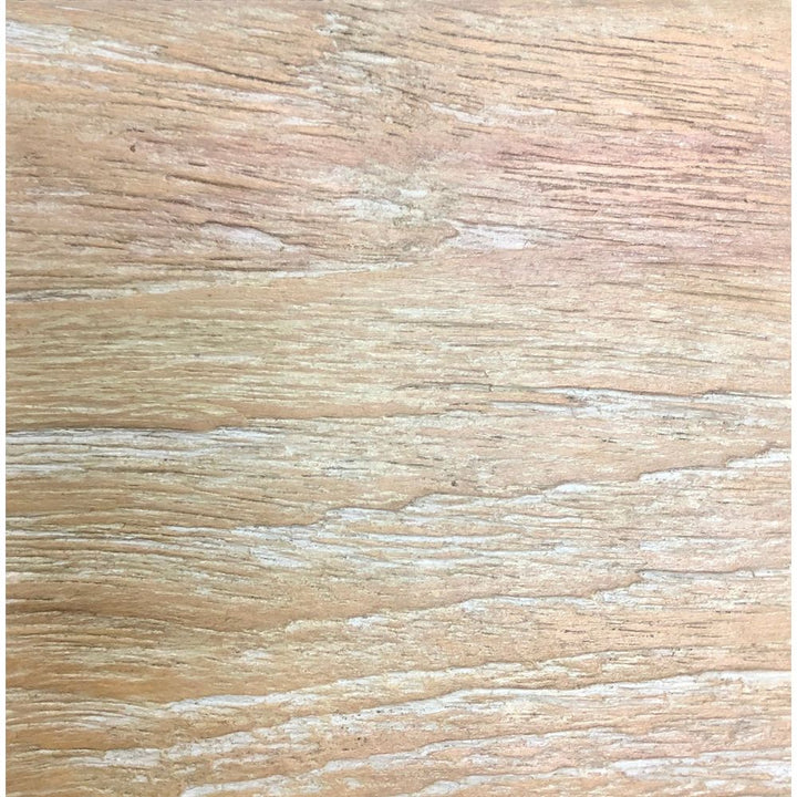 Coastal Teak Dining Table with Leaf Extension