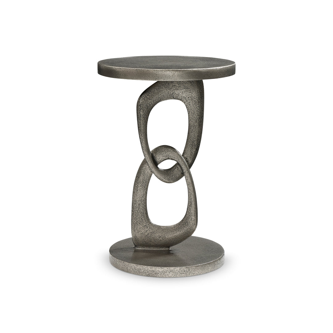 Linea Pedestal Side Table
