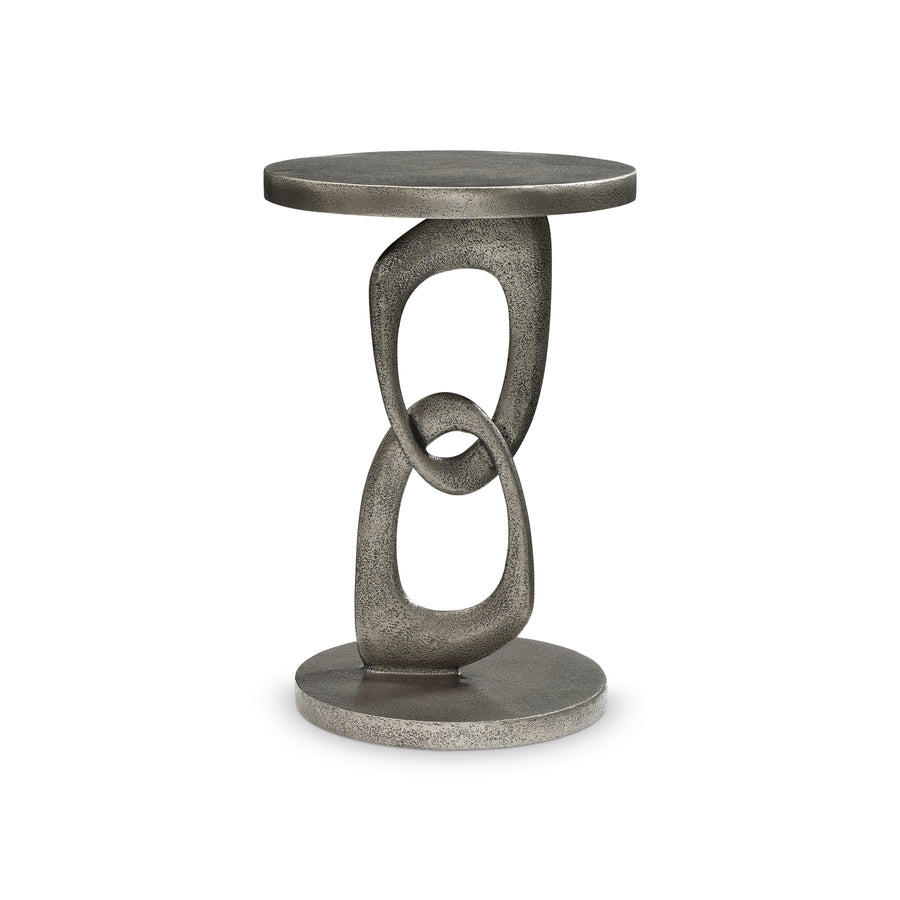 Linea Pedestal Side Table