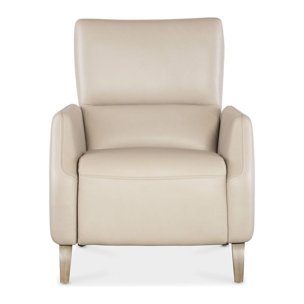 Lounge Chairs: Recliners Mateo Press Back Recliner - Beige