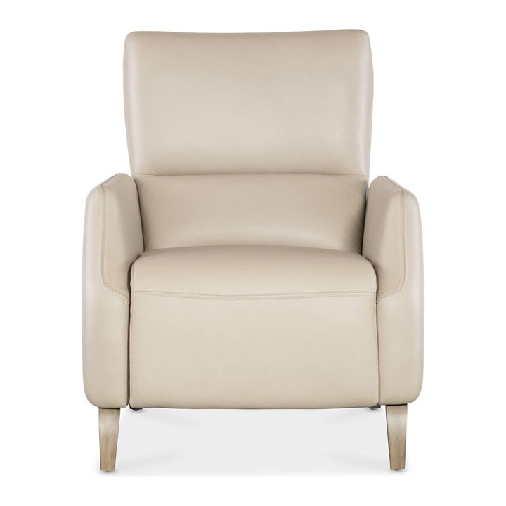 Lounge Chairs: Recliners Mateo Press Back Recliner - Beige