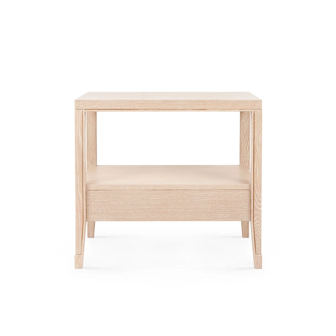 Paola 1-Drawer Side Table, Sand