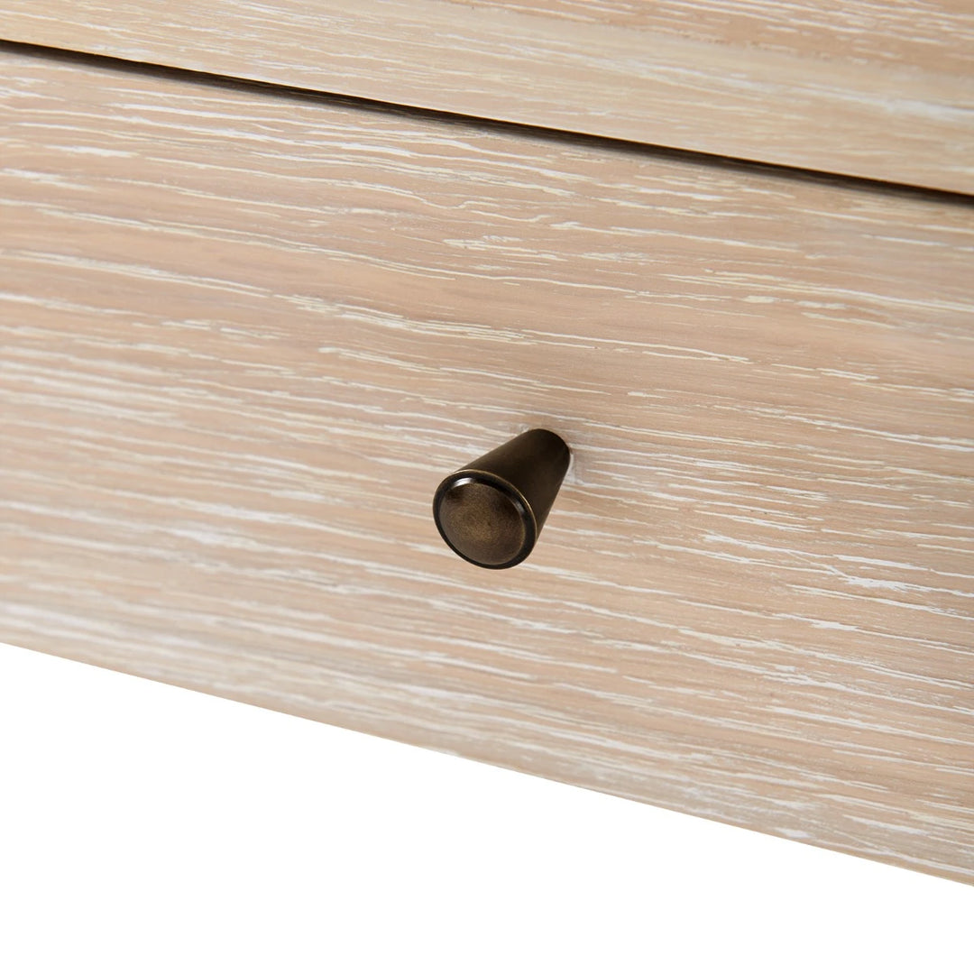 Paola 1-Drawer Side Table, Sand
