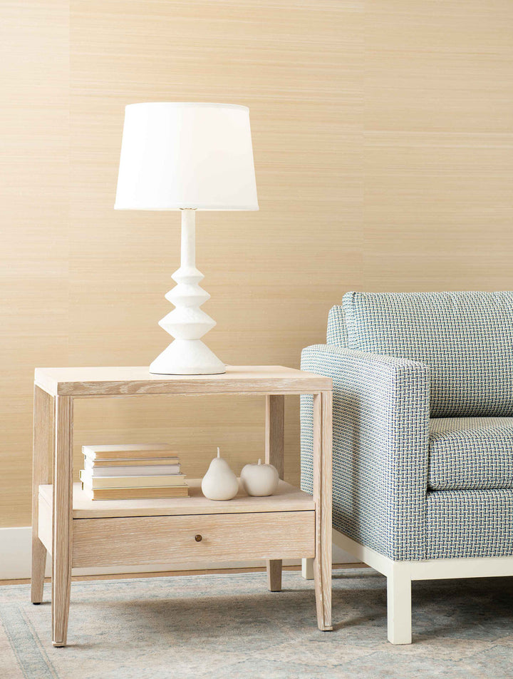Paola 1-Drawer Side Table, Sand
