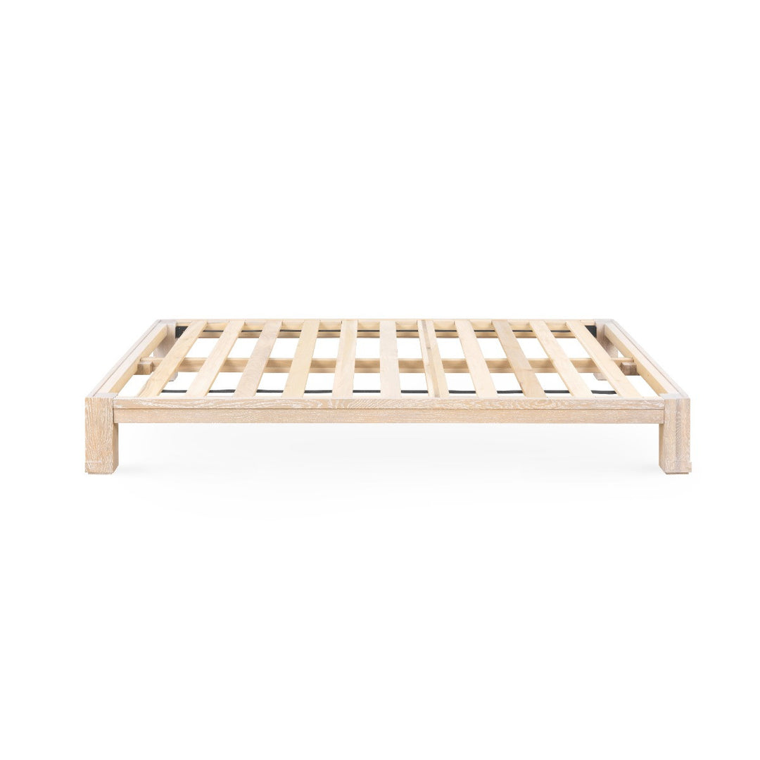 Patricia King Headboard With Ryder Bed Frame, Sand