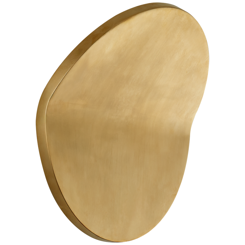 Berry Large Round Light-Visual Comfort-VISUAL-PB 2055NB-Wall ArtNatural Brass-2-France and Son
