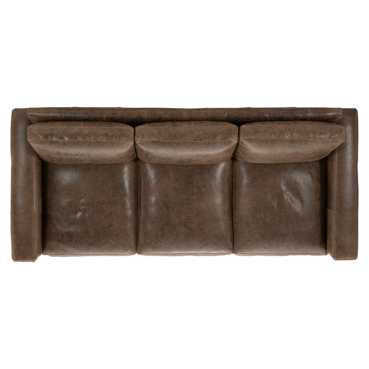 Dawkins Leather Sofa