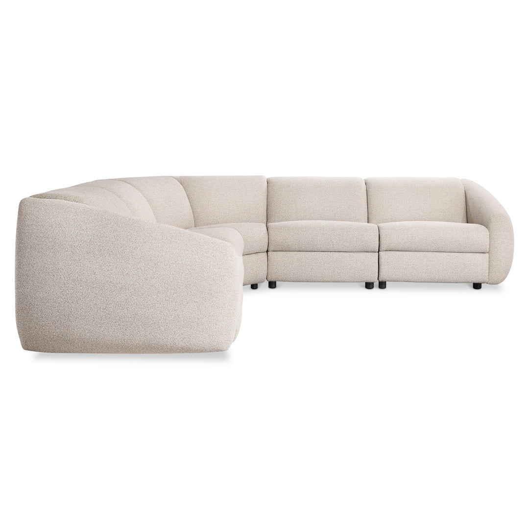 Avignon 5-Piece Fabric Power Motion Sectional Recliner