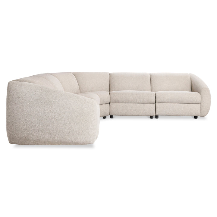 Avignon 5-Piece Fabric Power Motion Sectional Recliner