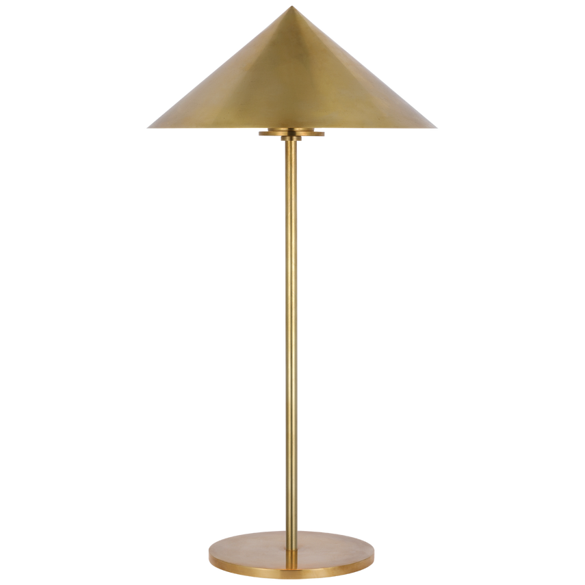 Orla Medium Table Lamp-Visual Comfort-VISUAL-PCD 3200HAB-Table LampsHand-Rubbed Antique Brass-2-France and Son