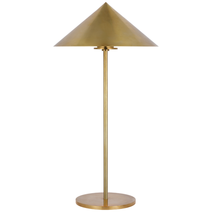 Orla Medium Table Lamp-Visual Comfort-VISUAL-PCD 3200HAB-Table LampsHand-Rubbed Antique Brass-2-France and Son