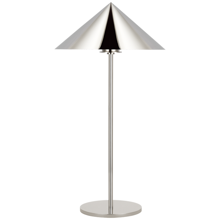 Orla Medium Table Lamp-Visual Comfort-VISUAL-PCD 3200PN-Table LampsPolished Nickel-3-France and Son