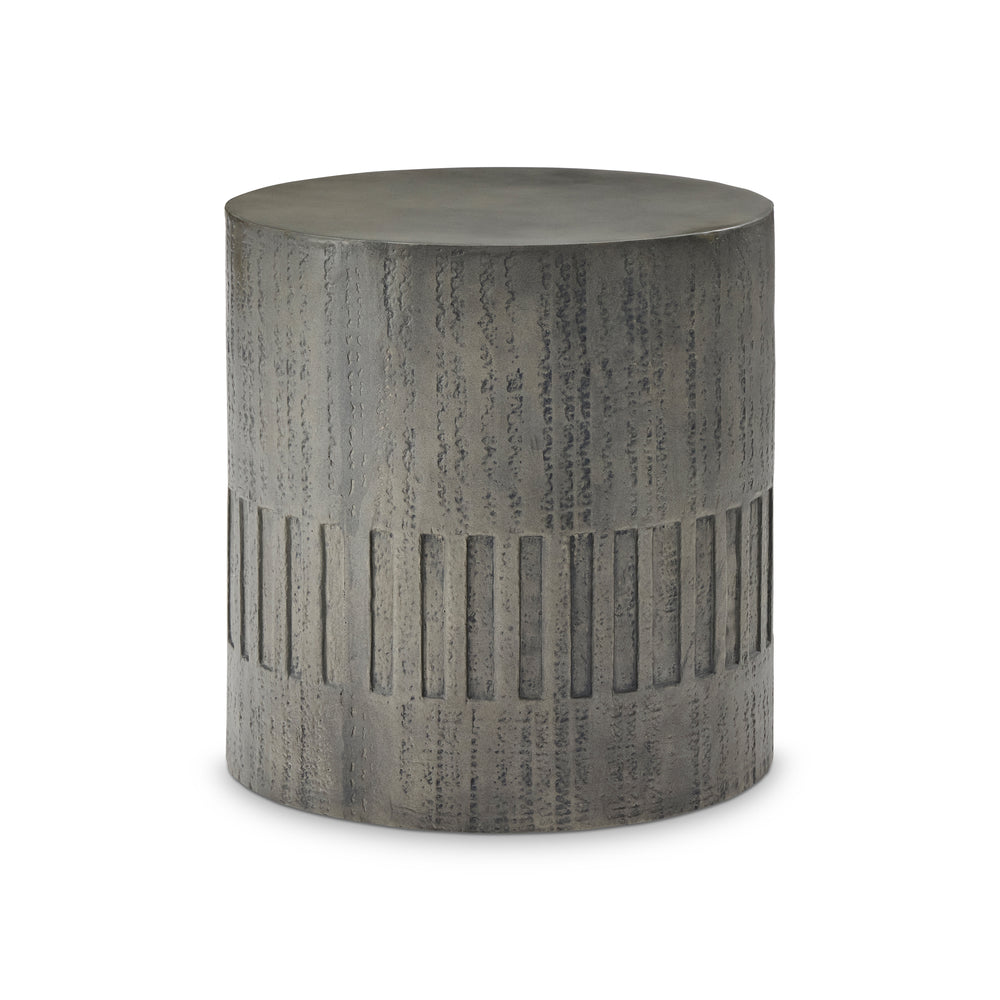 Miramar Drum Outdoor End Table