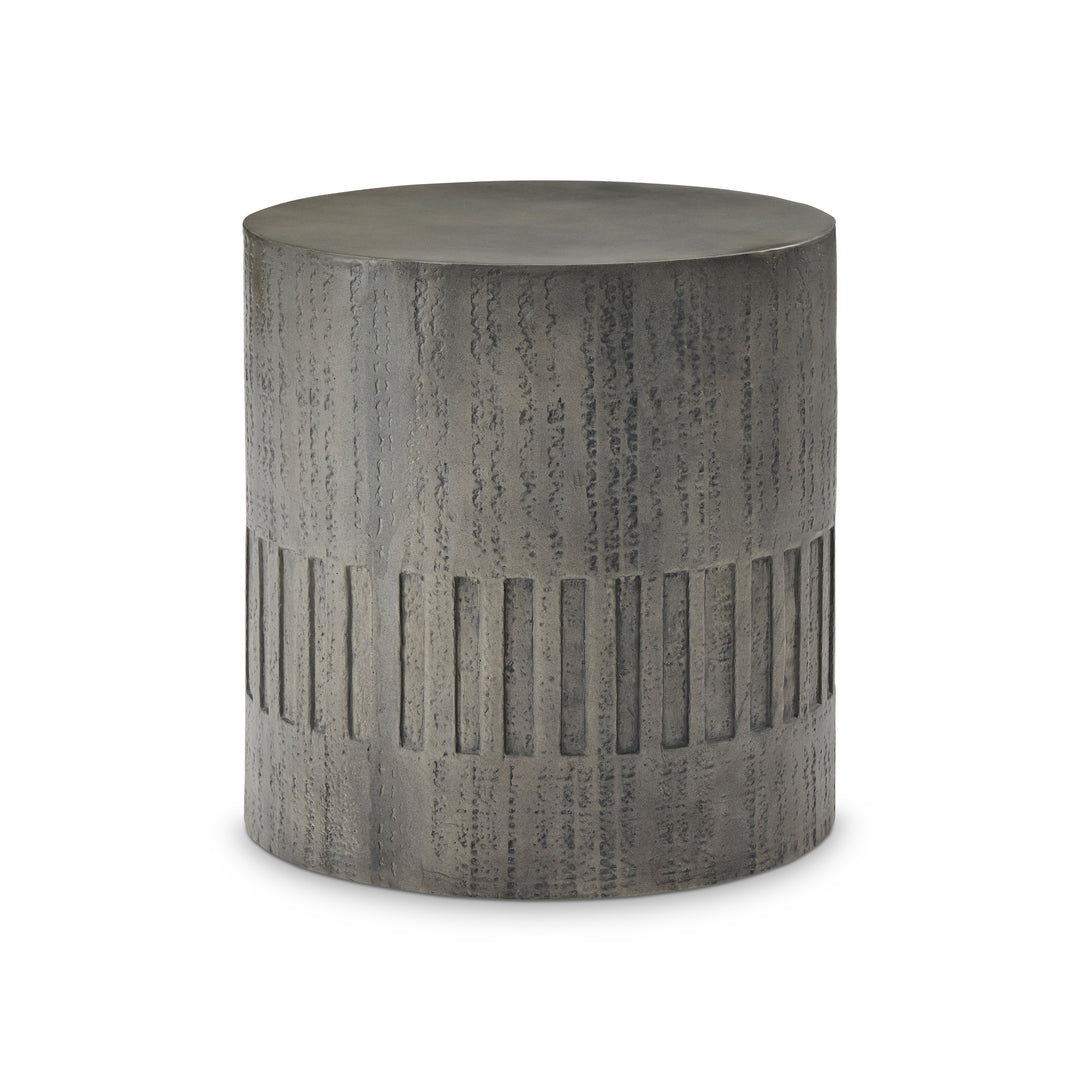 Miramar Drum Outdoor End Table