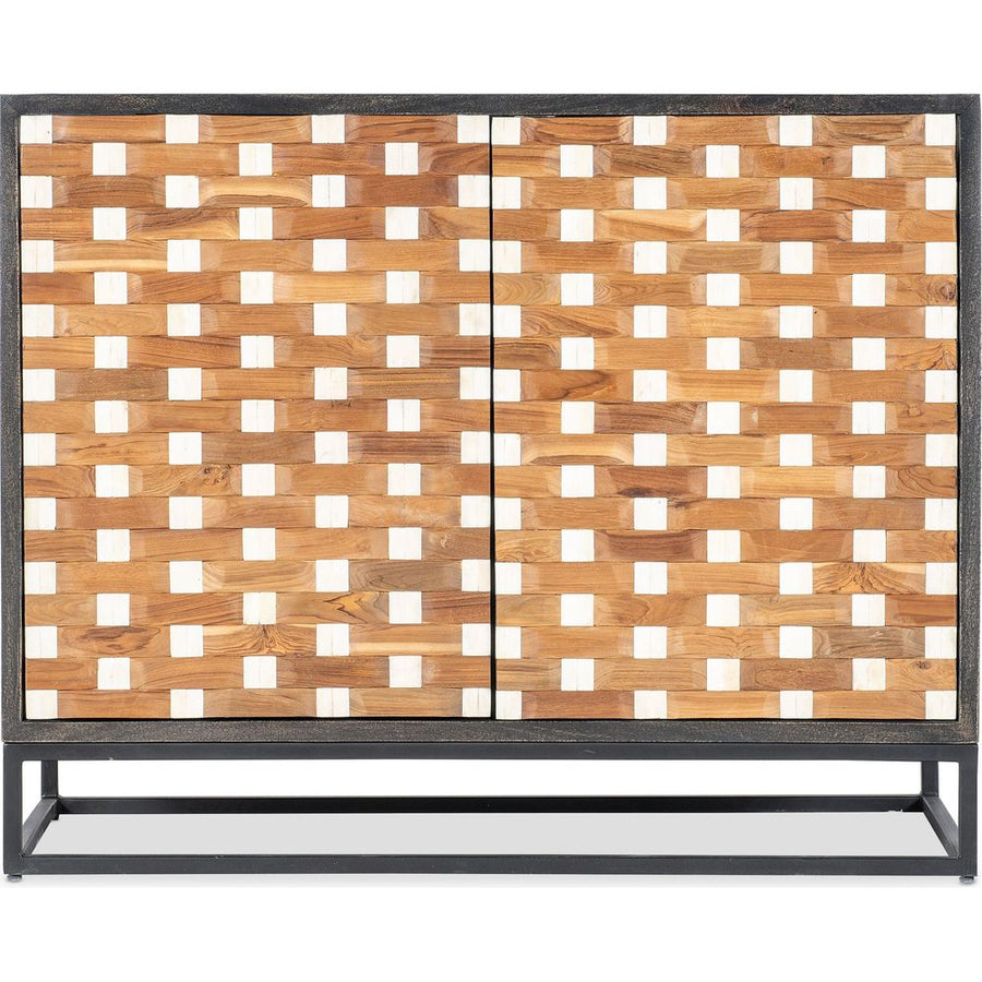 Sideboards & Credenzas Commerce and Market Weaver 2-Door Accent Chest - Blacks