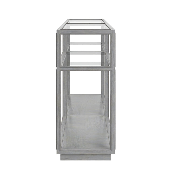 Glaze Console Table Vintage Blue