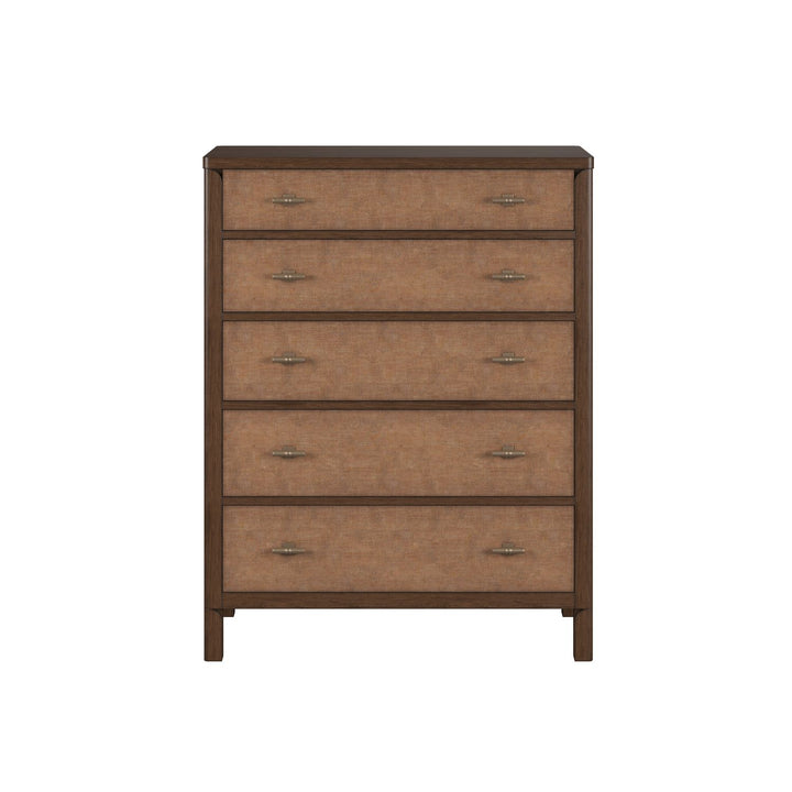 Verge 5 Drawer Chest — Handcrafted Walnut