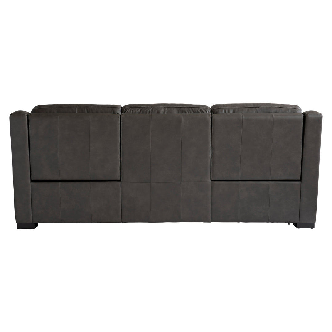 Germain Leather Power Motion Sofa Recliner