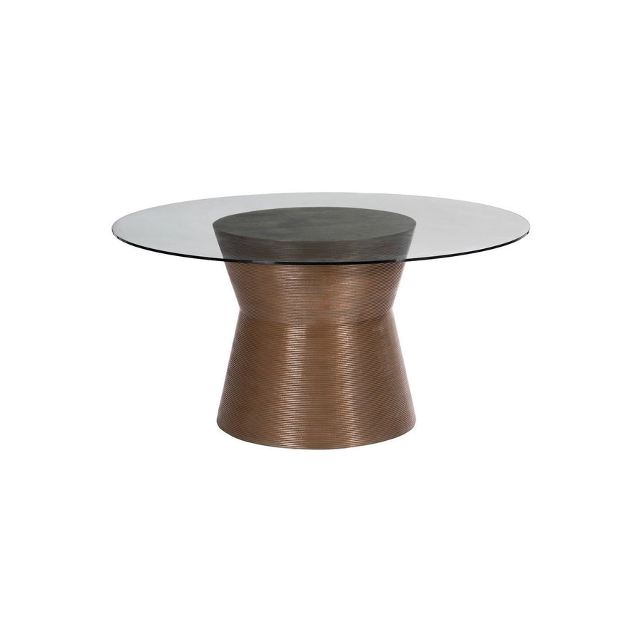 Kono Dining Table With Slate Top-Phillips Collection-PHIL-PH104191-Dining Tables-1-France and Son