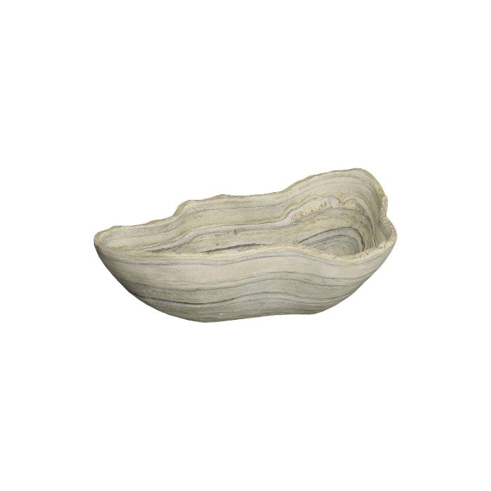 Cast Gray Onyx Bowl Faux Finish-Phillips Collection-PHIL-PH106688-Decorative ObjectsSmall-1-France and Son