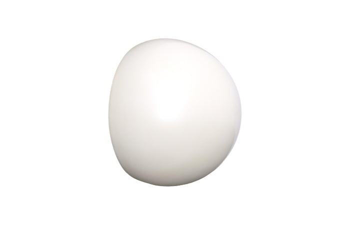 Sphere-In-Half Pearl White-Phillips Collection-PHIL-PH114831-Wall Decor-2-France and Son