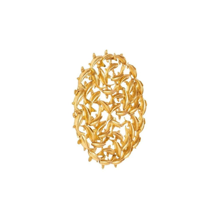 Koi Wall Art - Gold Leaf-Phillips Collection-PHIL-PH115920-Decor-2-France and Son