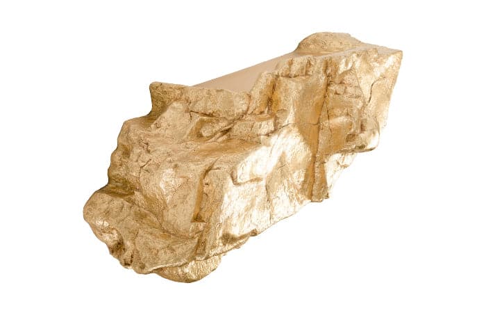 Boulder Shelf Gold Leaf, MD-Phillips Collection-PHIL-PH67773-Wall Decor-2-France and Son