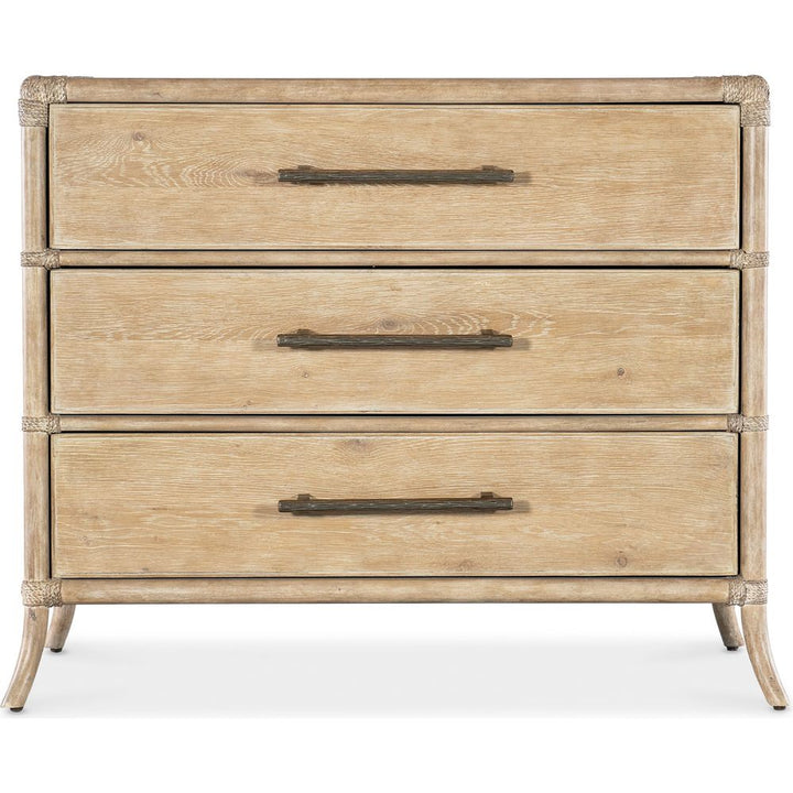 Dressers & Chests Retreat Pole Rattan Chest - Light Wood