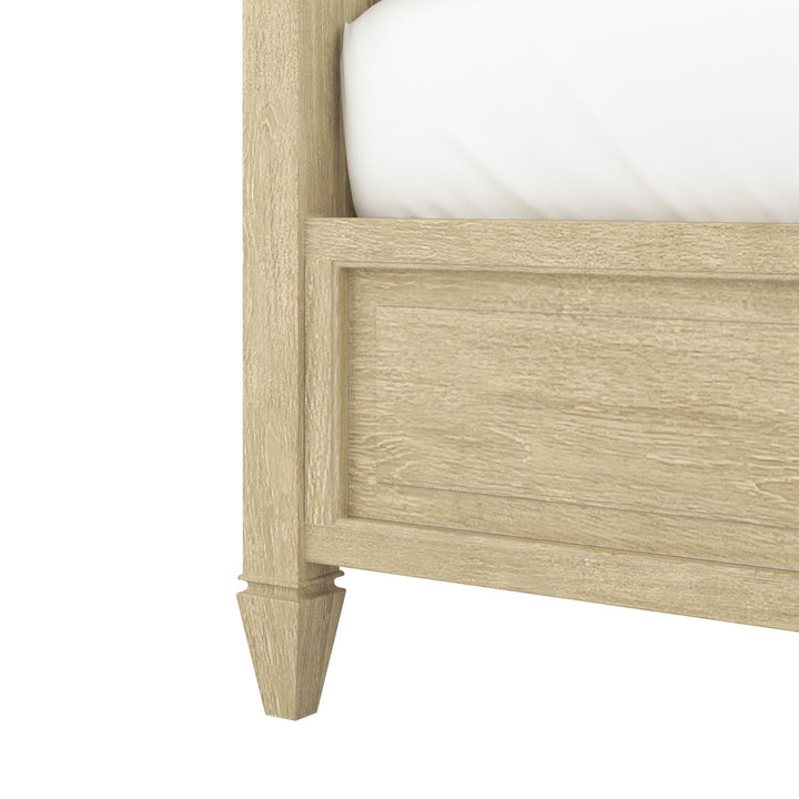 Eave Panel King Bed — Sundrenched Oak