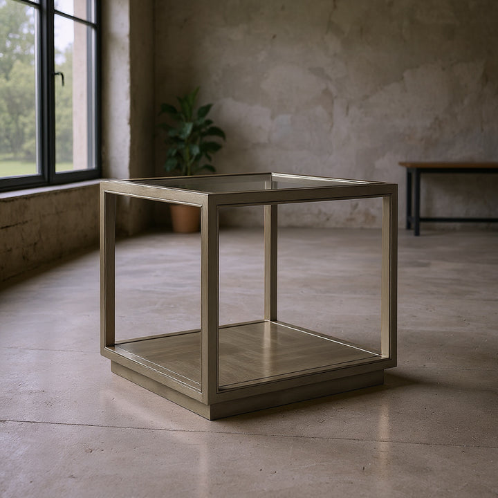 Glaze End Table Quartz