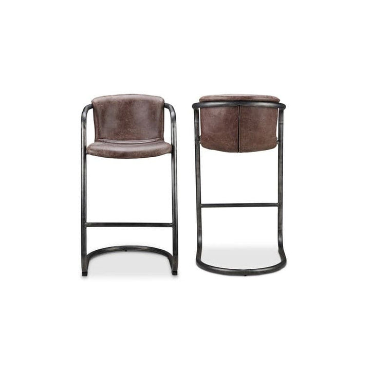 Freeman Barstool Light Brown - Set of 2-Moes-MOE-PK-1060-03-Bar Stools-1-France and Son