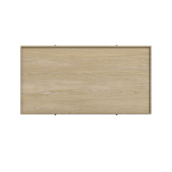 Haven Rectangular Cocktail Table — Sun Oak