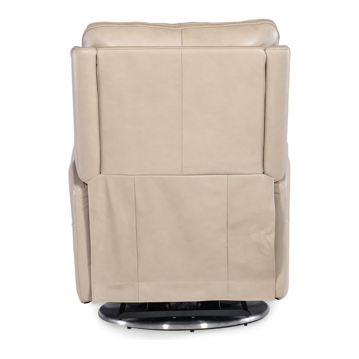Nocturne Zero Gravity Swivel with Power Headrest & Lumbar - Beige