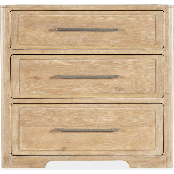 Nightstands Retreat Three-Drawer Nightstand - Light Wood