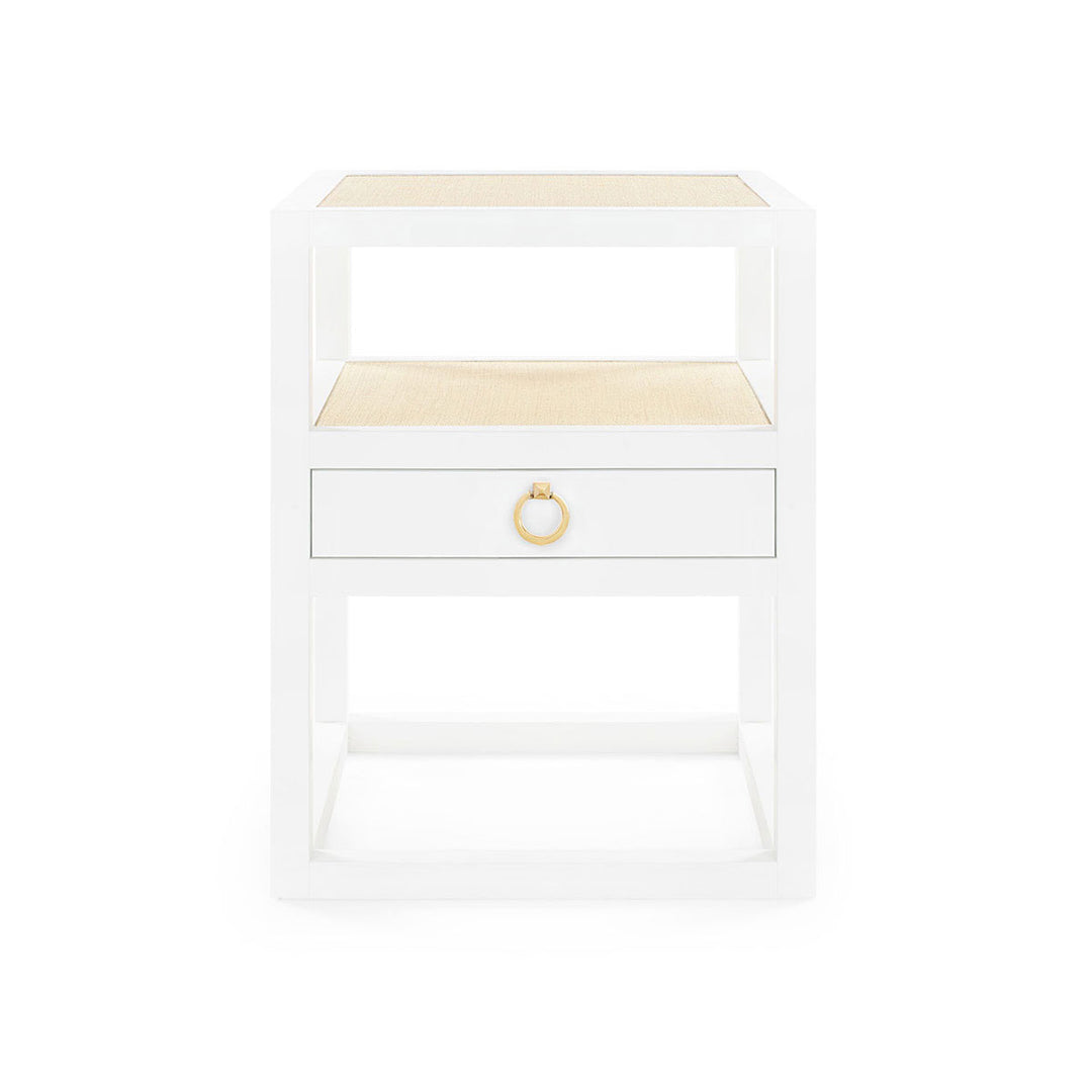 Polo 1-Drawer Side Table, Vanilla