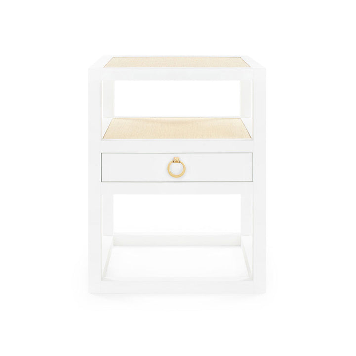Polo 1-Drawer Side Table, Vanilla