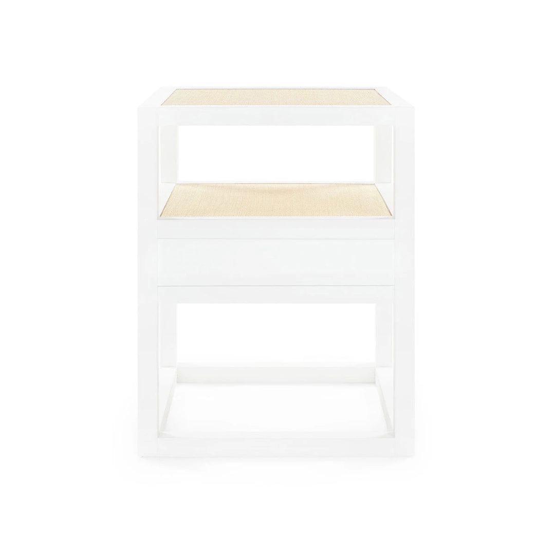 Polo 1-Drawer Side Table, Vanilla