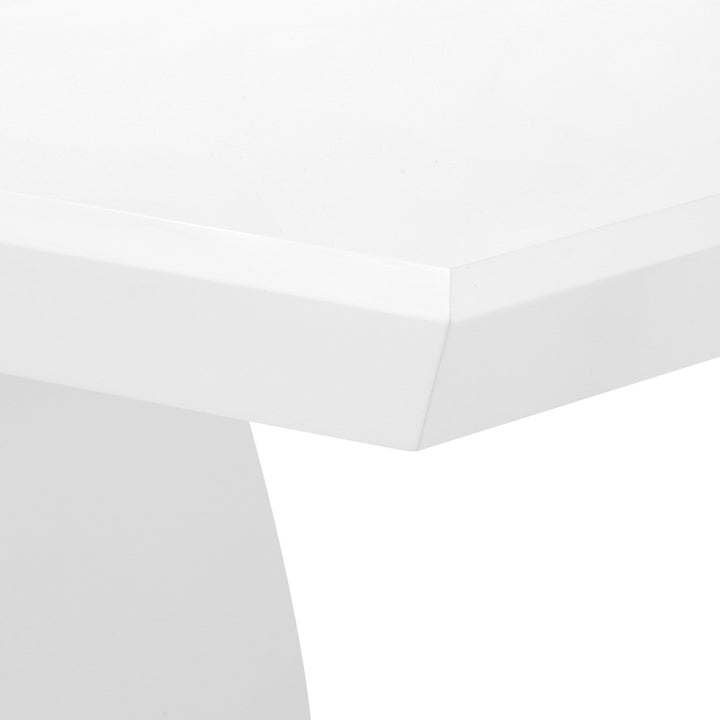 Porto Dining Table, White Pearl