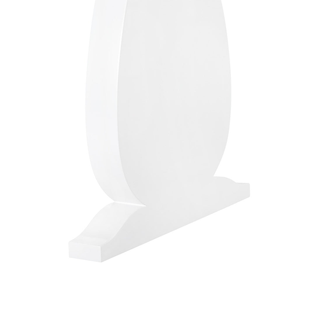 Porto Dining Table, White Pearl