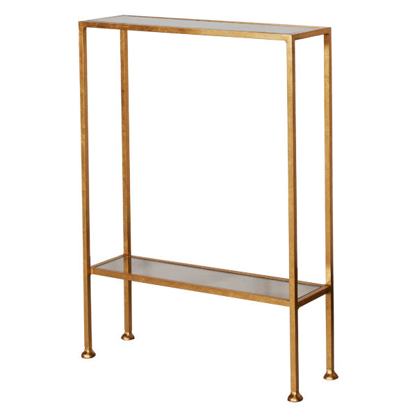 Console Tables Porter - 28'H X 20'W X 6'D 2-Tier Gld