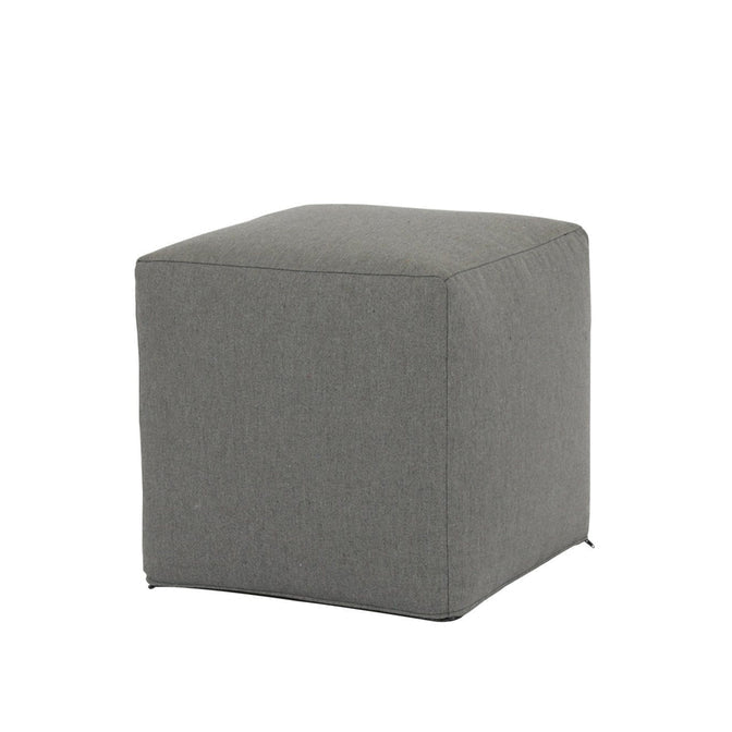 18" Outdoor Pouf-Sunset West-SUNSET-POUF18C-A-Stools & OttomansA-1-France and Son