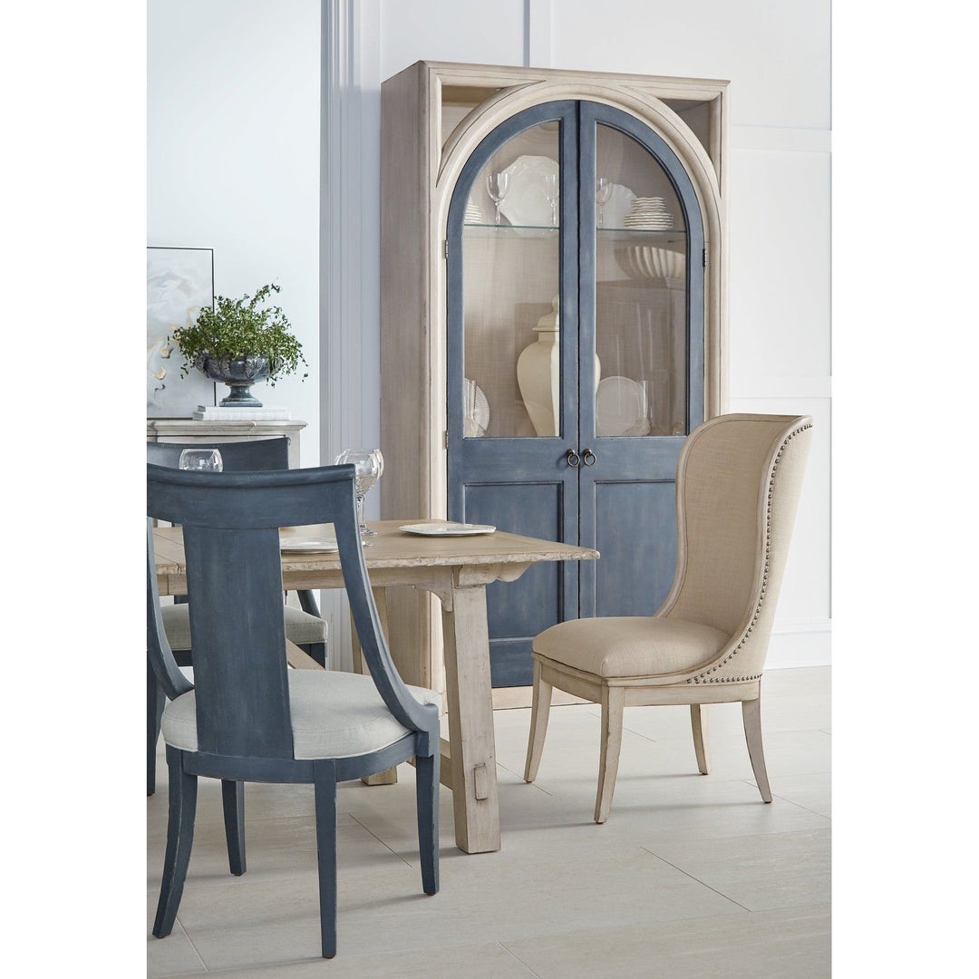 Alcove Side Chair, Slate - Blue