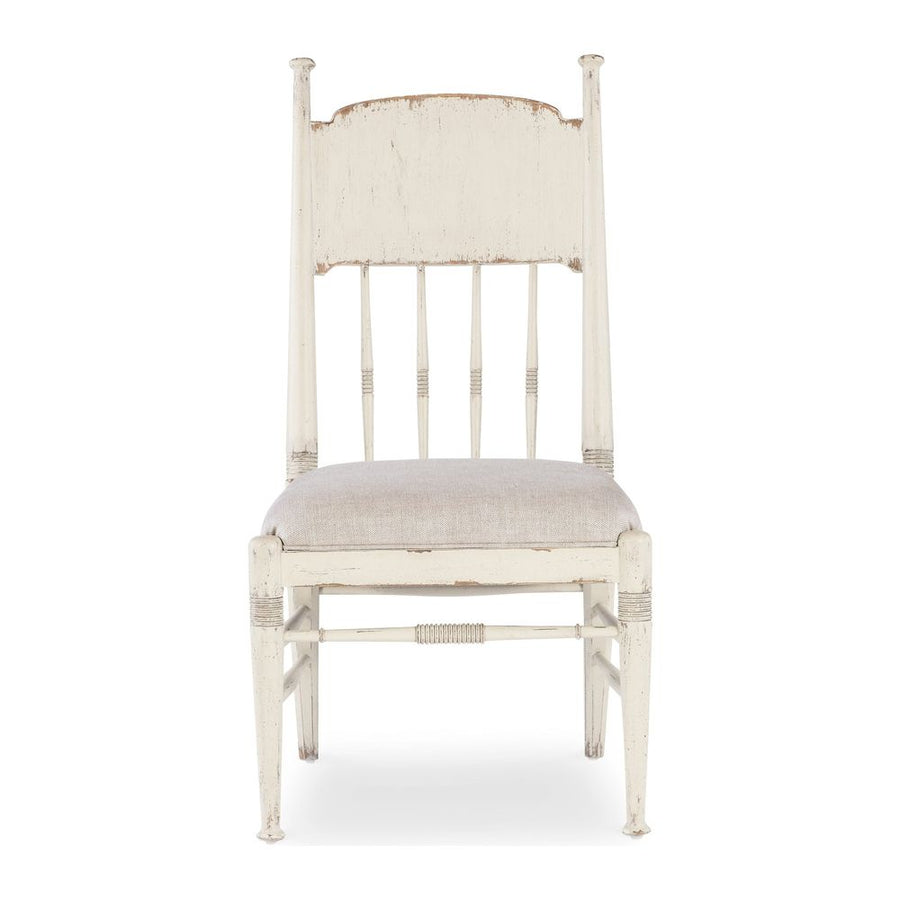 Dining Chairs Heritage Upholstered Seat Side Chair - Whites