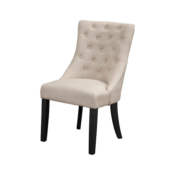 Prairie Upholstered Side Chairs-Alpine Furniture-Alpine-1568-02-Dining Chairs-1-France and Son