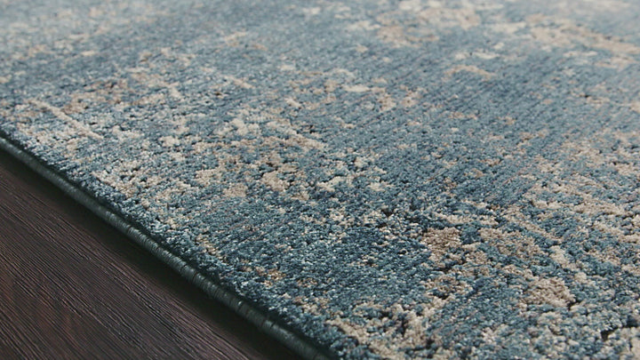 Loloi Millennium Blue / Taupe 2'-8" x 13' Runner Rug