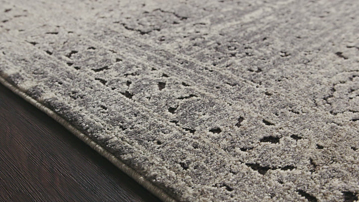 Loloi Millennium Grey / Charcoal 2'-8" x 7'-6" Runner Rug