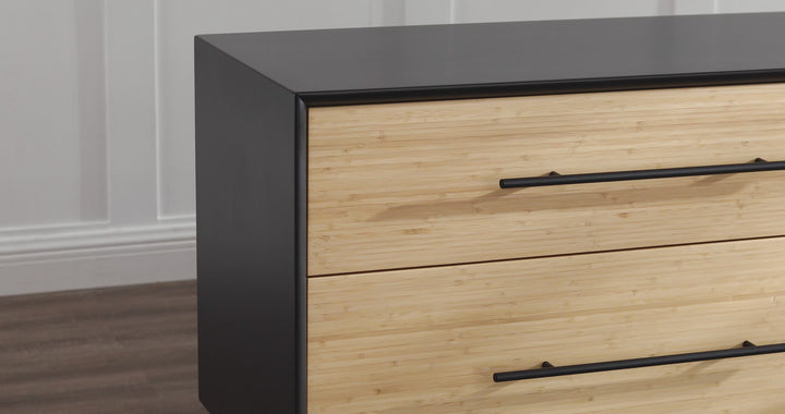 Santa Cruz 4 Drawer Double Dresser - Wheat