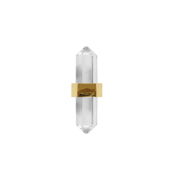 Hardware Brass And Acrylic Prism Hardware